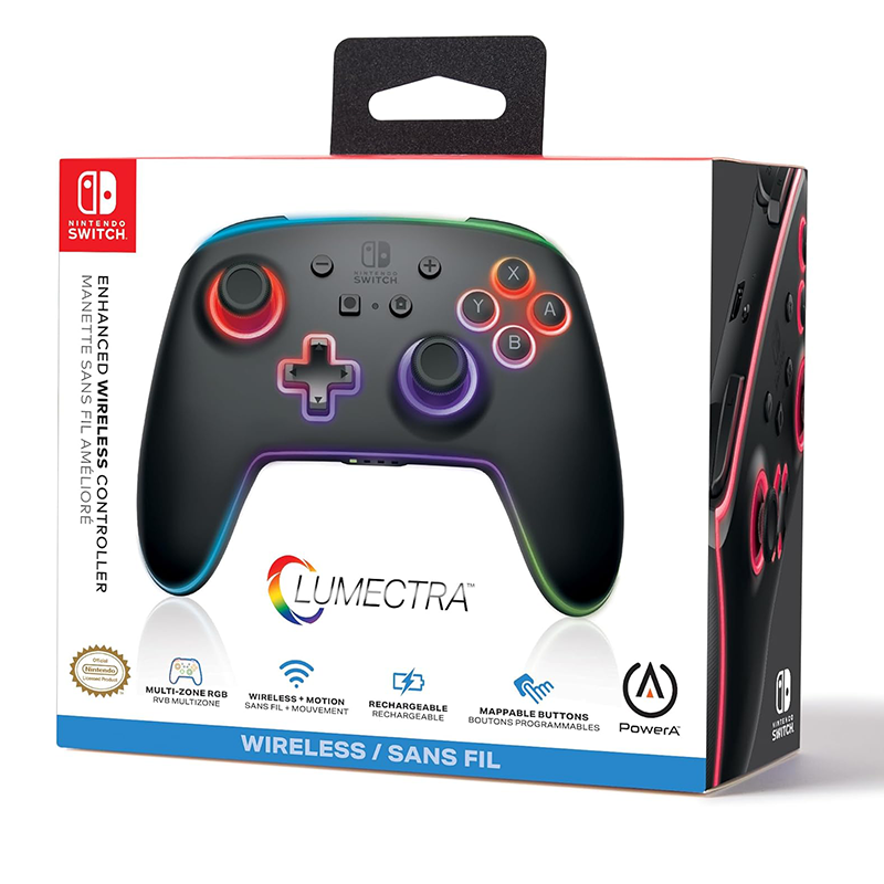 PowerA Enhanced Wireless Controller for Nintendo Switch with Lumectra